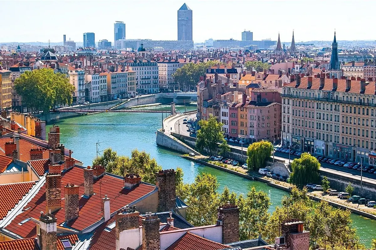 Vue de Lyon