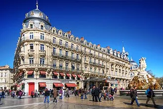 Vue de Montpellier