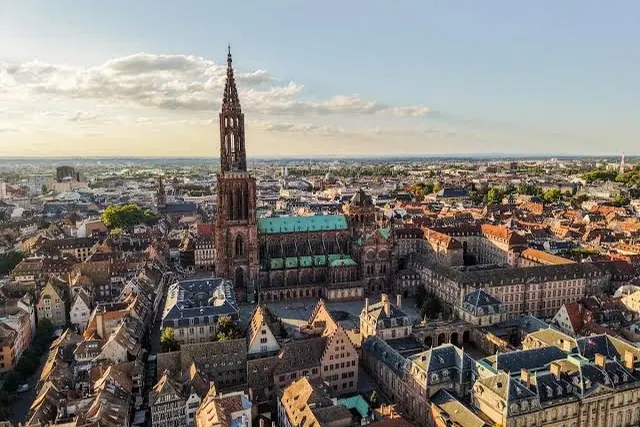 Vue de Strasbourg